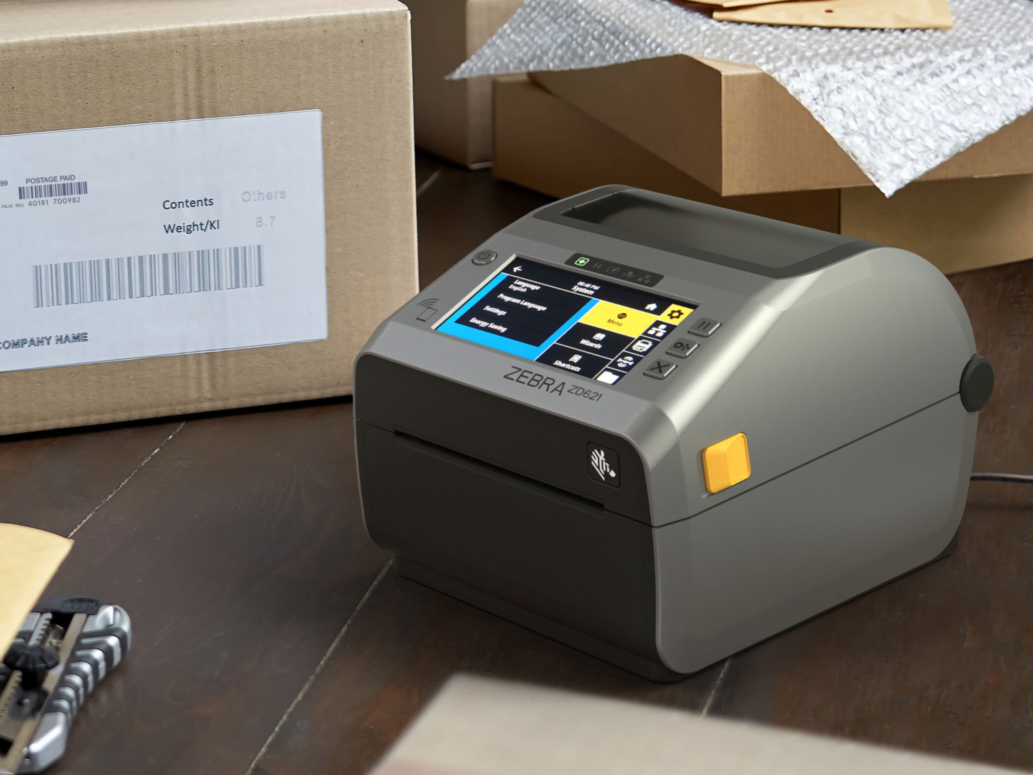 Zebra masaüstü RFID etiket yazıcısı